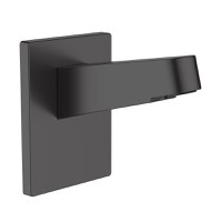 Brat de dus de perete Hansgrohe pentru palarii de dus Pulsify 260 negru mat - 1