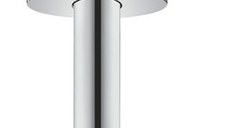 Brat de dus Hansgrohe S cu montare pe tavan 10cm crom