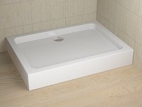 Cadita de dus dreptunghiulara Radaway Laros D 100x80 cm - 1