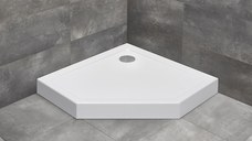 Cadita dus asimetrica Radaway Doros PT Compact 90x90x11 5cm