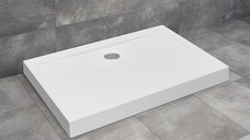 Cadita dus dreptunghiulara Radaway Doros D Compact 120x80x11 5cm