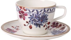 Ceasca si farfuriuta cafea Villeroy & Boch Artesano Provencal Lavendel 0.25 litri