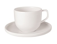 Ceasca si farfuriuta pentru cafea Villeroy & Boch Afina 150ml alb - 1