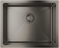 Chiuveta bucatarie Grohe K700U 60 540x440mm montare sub blat inox brushed hard graphite - 1