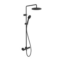 Coloana de dus Duravit System Shower 1000 cu baterie termostatata negru mat - 1