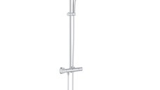 Coloana de dus Grohe Euphoria System 210 cu baterie termostatata 101cm crom