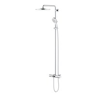 Coloana de dus Grohe Rainshower Rainshower SmartActive 310 cu baterie cada termostatata crom - 1