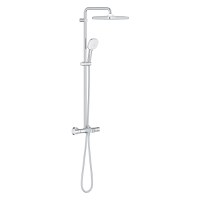 Coloana de dus Grohe Tempesta System 250 Cube cu baterie termostatata 101cm crom - 1