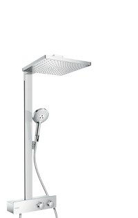 Coloana de dus Hansgrohe Raindance Select E 300 cu baterie Shower Tablet 350 crom - 1