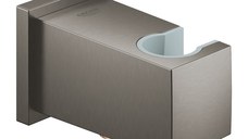 Conector FixFit cu agatatoare de dus Grohe Euphoria Cube brushed hard graphite