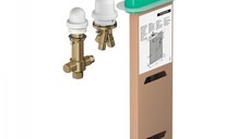 Corp incastrat Hansgrohe sBox Basic Set pentru baterie din 3 elemente