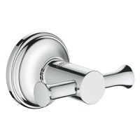 Cuier dublu Grohe Essentials Authentic crom - 1