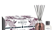 Difuzor parfum camera Maison Berger Bouquet Quintessense Prune cu parfum Golden Wheat 200 ml