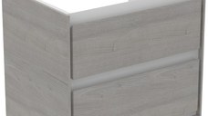 Dulap baza Ideal Standard Connect Air 60 cm lemn gri deschis/alb mat