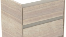 Dulap baza Ideal Standard Connect Air 60 cm lemn maro deschis/maro deschis mat