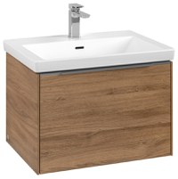 Dulap baza suspendat Villeroy & Boch Subway 3.0 cu iluminare 62x43x48cm Oak Kansas - 1