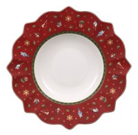 Farfurie adanca Villeroy & Boch Toy\'s Delight Red 26cm - 1