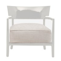 Fotoliu Kartell Cara Solid design Philippe Stark & Sergio Schito ivoire/beige - 1