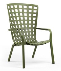 Fotoliu recliner exterior Nardi Folio verde agave - 1