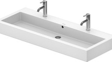 Lavoar dublu Duravit Vero 120x47cm alb