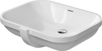 Lavoar Duravit D-Code 56x40cm fara orificiu baterie montare sub blat - 1