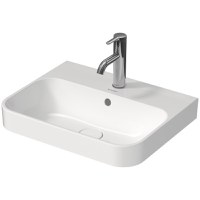 Lavoar Duravit Happy D.2 Plus 50x40cm montare pe mobilier Alb - 1