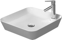 Lavoar tip bol Duravit Cape Cod 46x46cm fara preaplin montare pe blat - 1