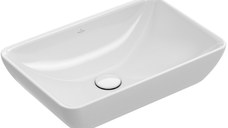 Lavoar tip bol Villeroy & Boch Venticello 55x36cm cu preaplin montare pe blat