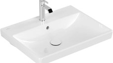 Lavoar Villeroy & Boch Avento 60x47cm CeramicPlus alb Alpin