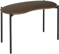 Masa Kartell Lunat design Patricia Urquiola 119x59x73cm blat furniruit Walnut Black - 1