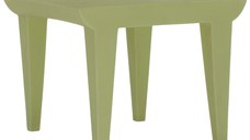 Masuta Kartell Bubble design Philippe Starck 51.5x51.5cm hx41.5cm verde