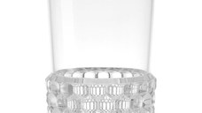 Pahar cocktail Kartell Jellies Family design Patricia Urquiola d 8.5cm h15cm transparent