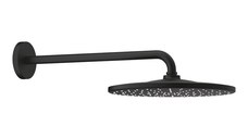 Palarie de dus Grohe RainShower Cosmopolitan 310 si brat de dus 42cm de perete phantom black