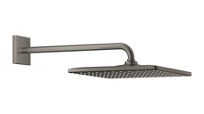 Palarie de dus Grohe RainShower Mono 310 Cube cu brat de dus 422mm de perete brushed hard graphite