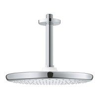 Palarie de dus Grohe Tempesta 250 1 jet cu brat de dus 142mm de tavan 9.5 l/min crom - 1