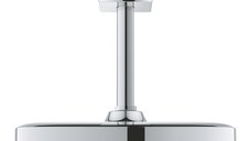 Palarie de dus Grohe Tempesta 250 Cube 1 jet cu brat de dus 142mm de tavan 9.5 l/min crom