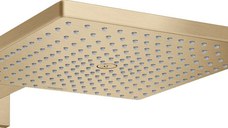 Palarie de dus Hansgrohe Raindance E 300 Air si brat de perete 390mm bronz periat