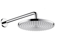 Palarie de dus Hansgrohe Raindance S 300 Air cu 1 jet si brat de perete - 1