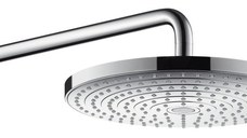 Palarie de dus Hansgrohe Raindance Select S 300 cu 2 tipuri de jet si brat 39cm cu montaj pe perete