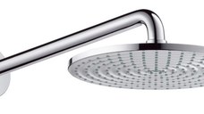 Palarie dus overhead Hansgrohe Raindance S 240 Air 1 jet cu brat 390 mm finisaj crom