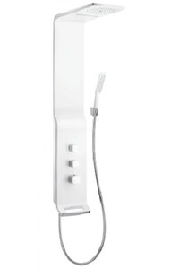 Panel dus Hansgrohe Raindance Lift cu baterie termostatata alb/crom - 1