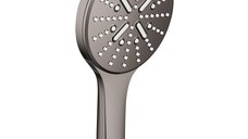 Para de dus Grohe RainShower SmartActive 130 cu 3 jeturi hard graphite