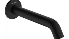 Pipa cada Hansgrohe Tecturis S 19.8cm negru mat