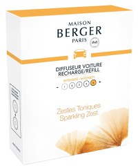 Rezerve ceramice odorizant masina Berger Aroma Energy Zestes toniques 2 piese - 1