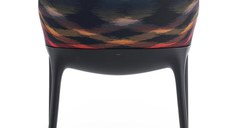 Scaun Kartell Eleganza Ela Missoni design Philippe Starck Black