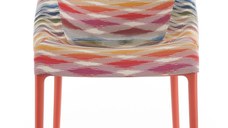 Scaun Kartell Eleganza Ela Missoni design Philippe Starck Color White