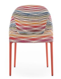 Scaun Kartell Eleganza Ela Missoni design Philippe Starck Color White - 1