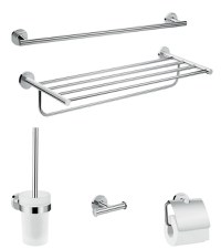 Set accesorii de baie Hansgrohe Logis Universal 5in1 - 1