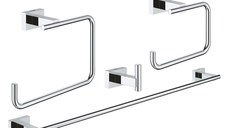 Set accesorii Grohe Essentials 4-in-1 crom