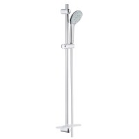 Set de dus Grohe Euphoria 110 Champagne cu para de dus 3 jeturi furtun 175cm si bara 90cm crom - 1